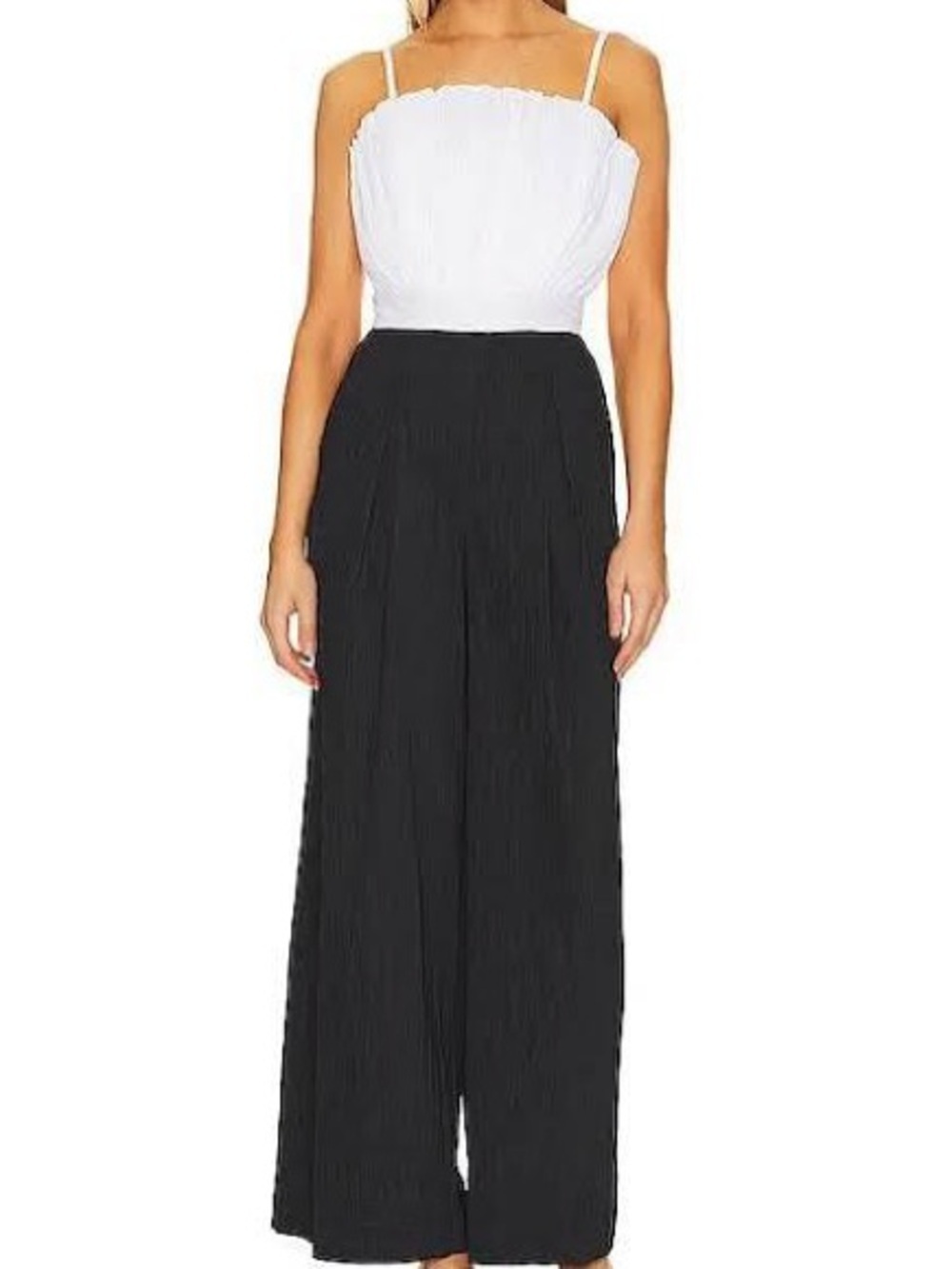 NWT Sovere According Jumpsuit Black and White Small